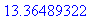 13.36489322